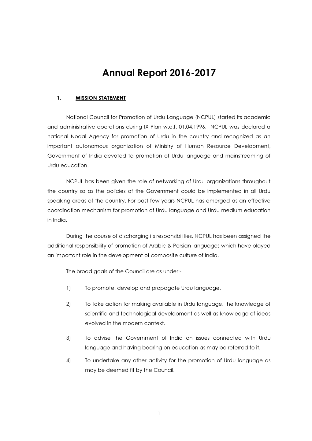 Annual Report 2016-2017