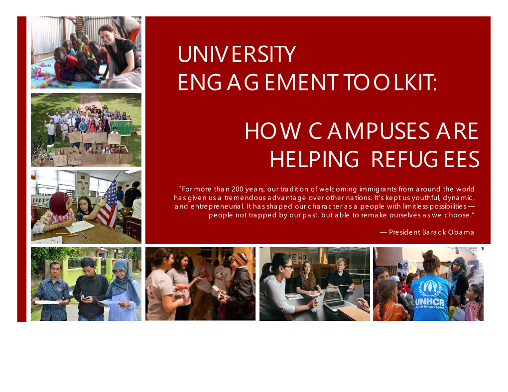 University Engagement Toolkit: How