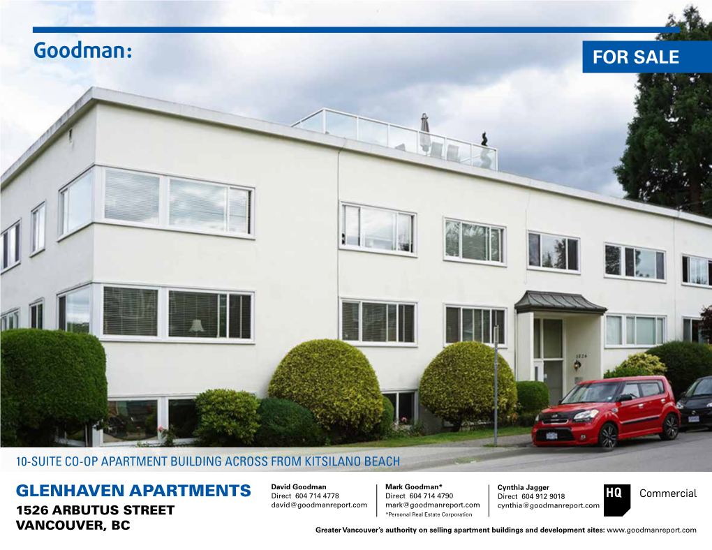 Glenhaven Apartments Brochure