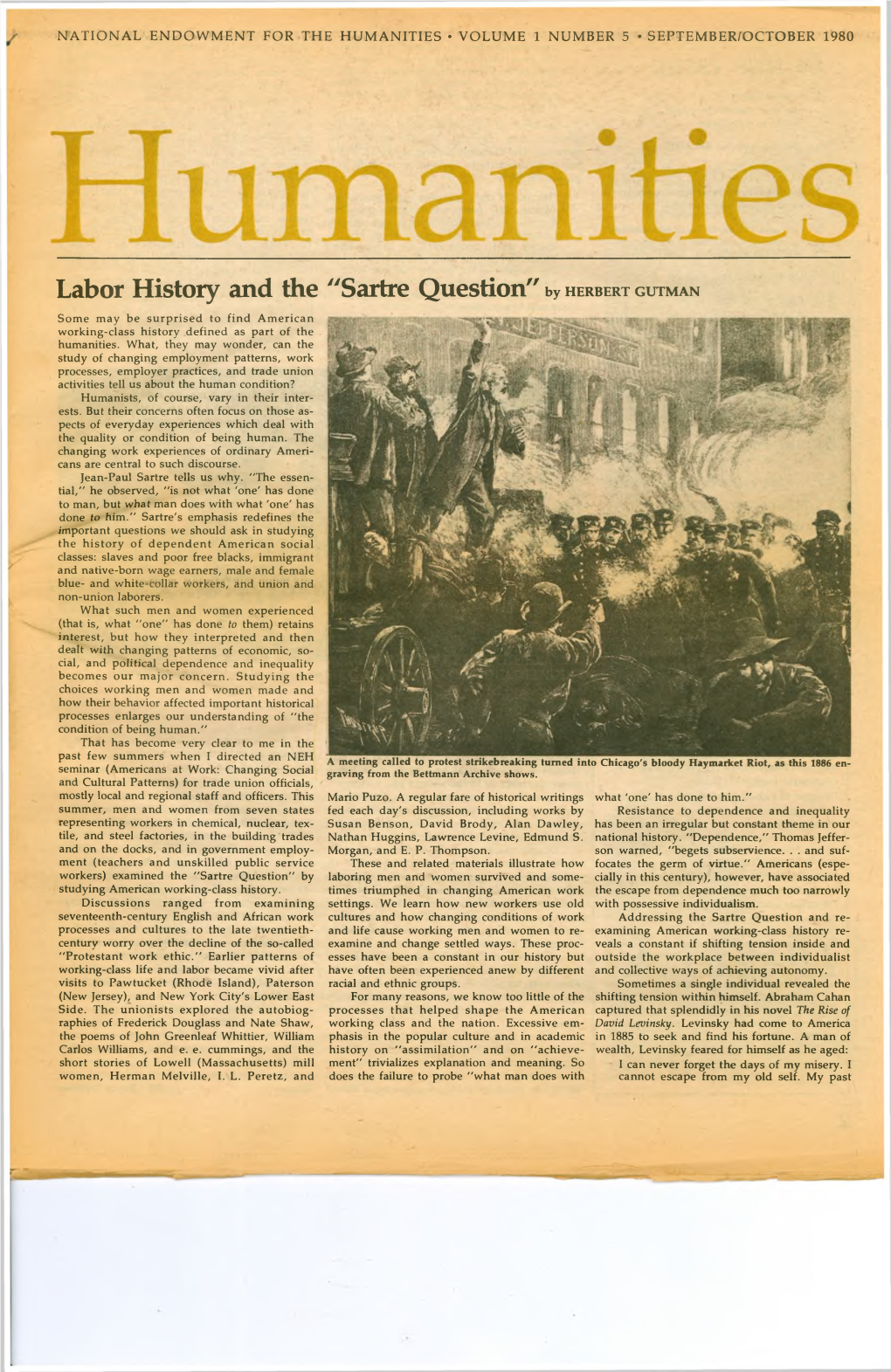 Labor History and the 