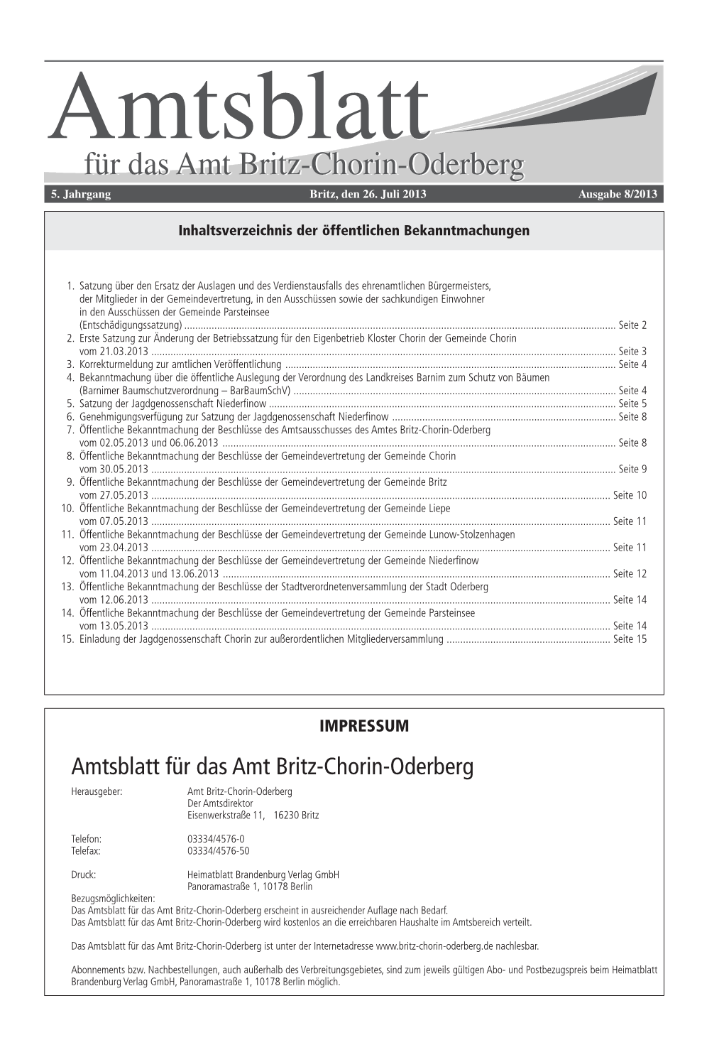 Ausgabe 08/2013