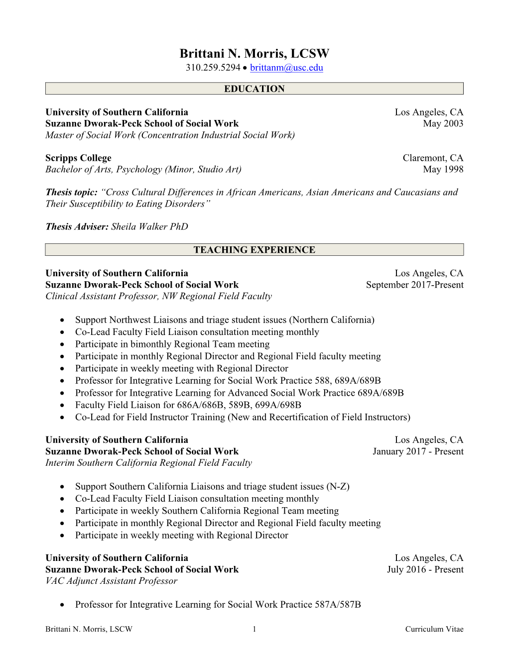 Brittani Morris Curriculum Vitae Final[1]