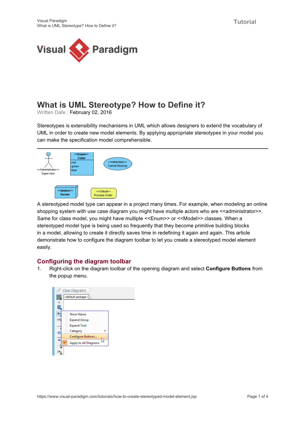 What Is UML Stereotype? How to Define It?