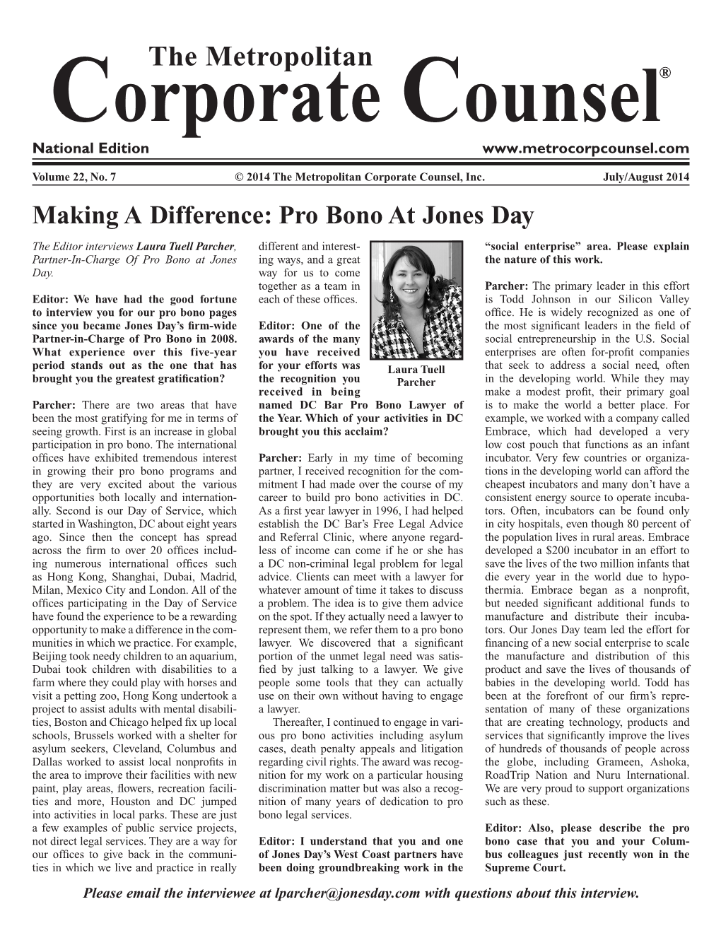 Corporate Counsel® National Edition