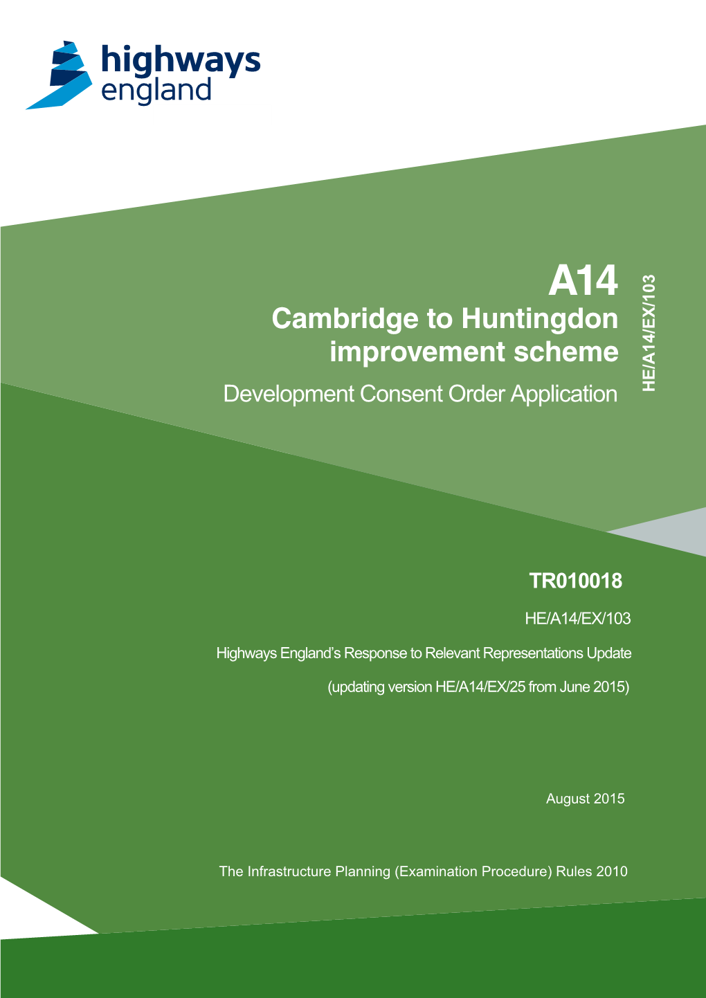 Cambridge to Huntingdon Improvement Scheme