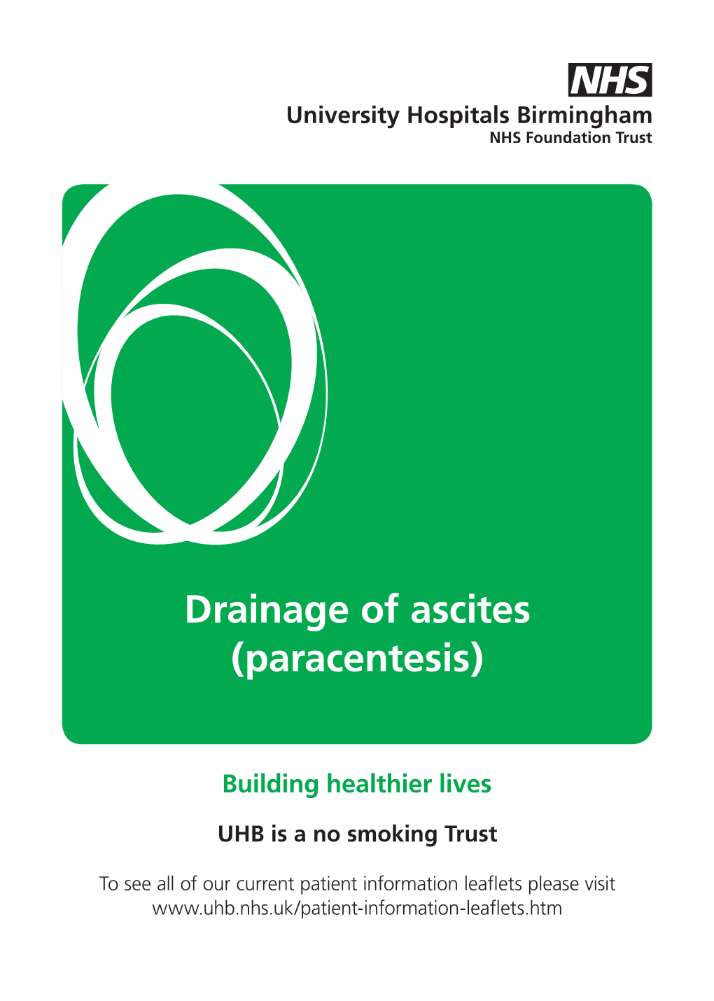 Drainage of Ascites (Paracentesis)