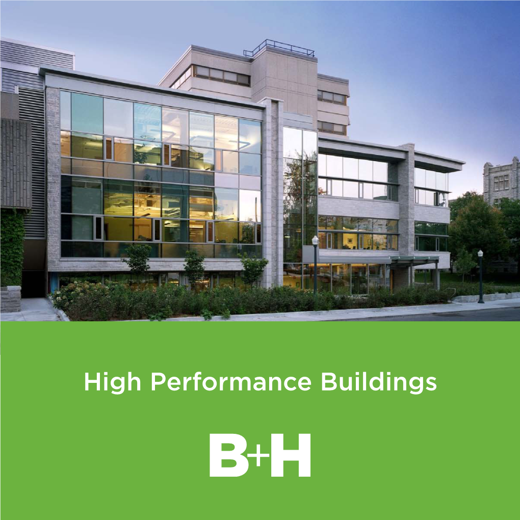 High Performance Buildings