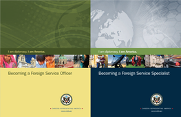 Becoming a Foreign Service Officer/Specialist