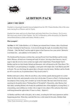 Audition Pack