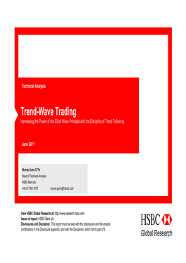 Trend-Wave Trading Harnessing the Power of the Elliott Wave Principle with the Discipline of Trend Following