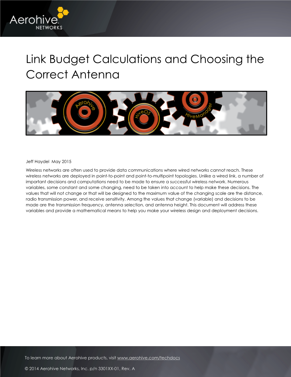 Link Budget Calculations and Choosing the Correct Antenna