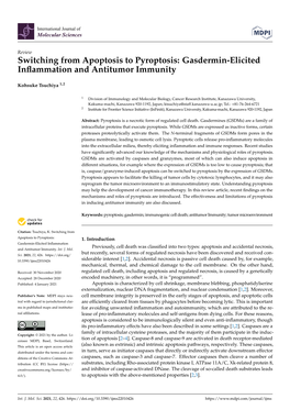 Gasdermin-Elicited Inflammation and Antitumor Immunity