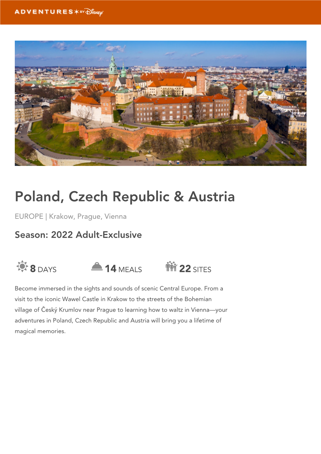 Poland, Czech Republic & Austria
