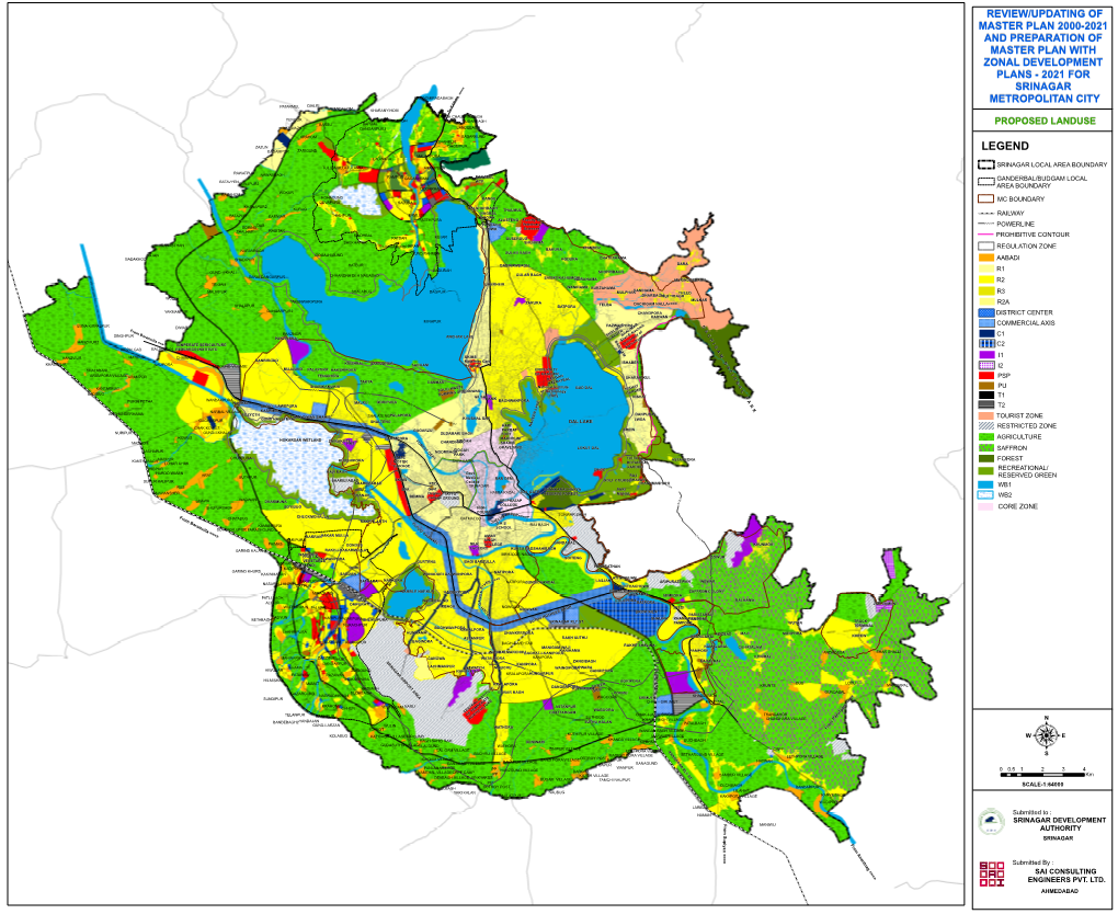 Draft Master Plan for Srinagar Metropolitan City