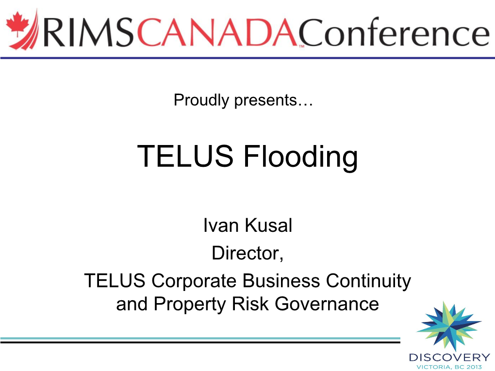 TELUS Flooding