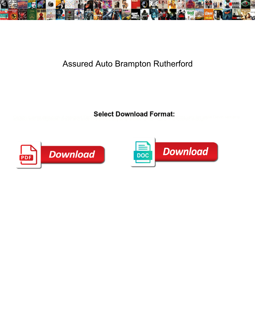 Assured Auto Brampton Rutherford