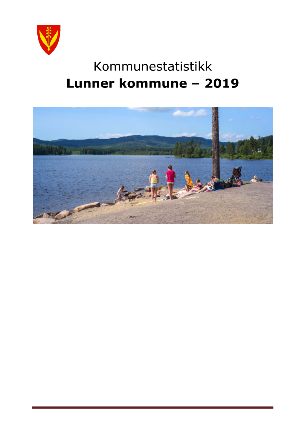 Kommunestatistikk Lunner Kommune – 2019