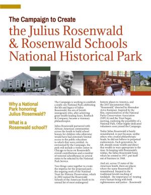 Why a National Park Honoring Julius Rosenwald?