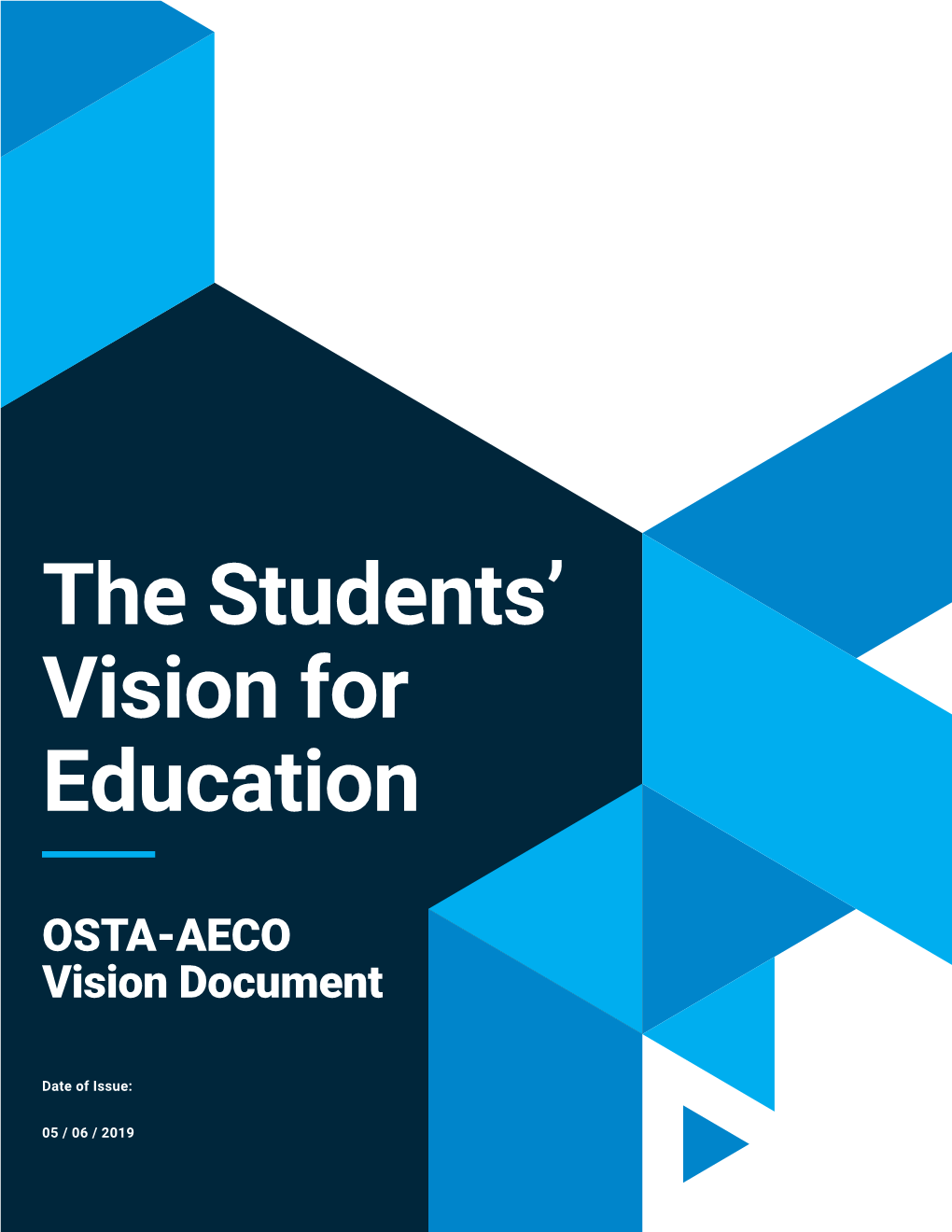 The Students' Vision for Education