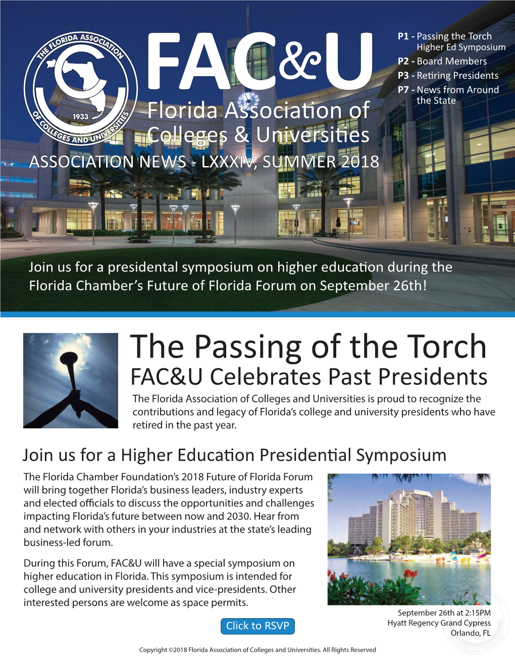 FACU Newsletter