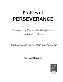 Profiles of PERSEVERANCE