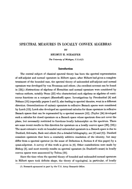 Spectral Measures in Locally Convex Algebras by Helmut H
