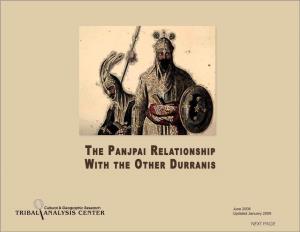 The Panjpai Relationship with the Other Durranis