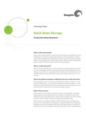 Solid-State Storage