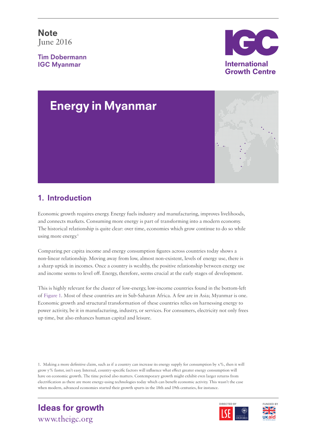 Energy in Myanmar