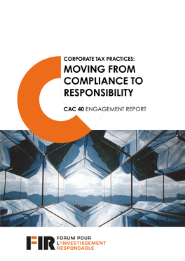 Moving from Compliance to Responsibility
