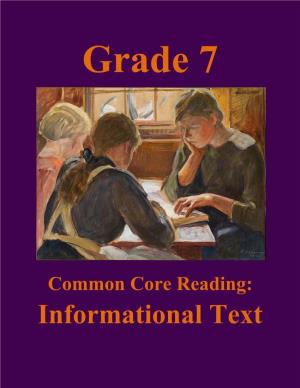 Common Core Reading: Informational Text Name ______Date ______Nonfiction