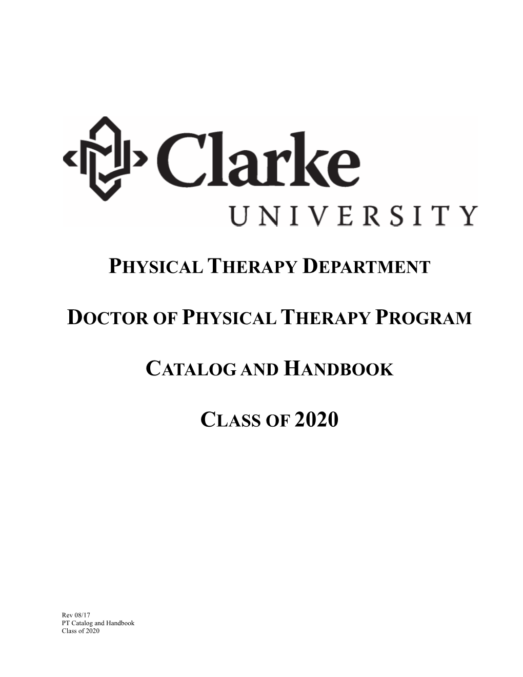 Program of Physical Therapy