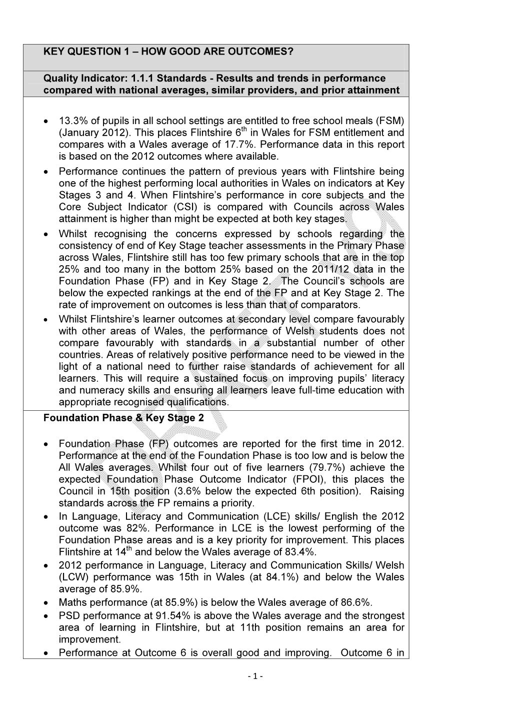 Enc. 1 for Estyn LAE SYP Inspection