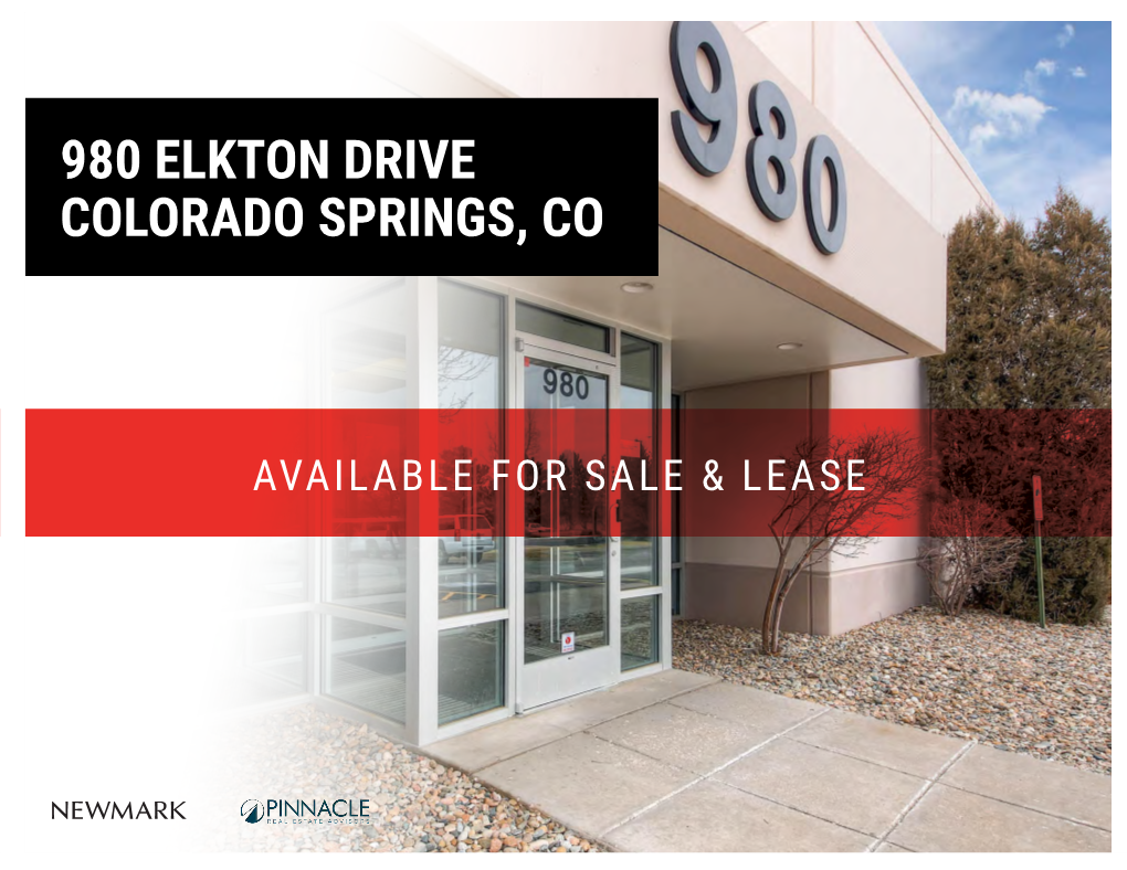 980 Elkton Drive Colorado Springs, Co