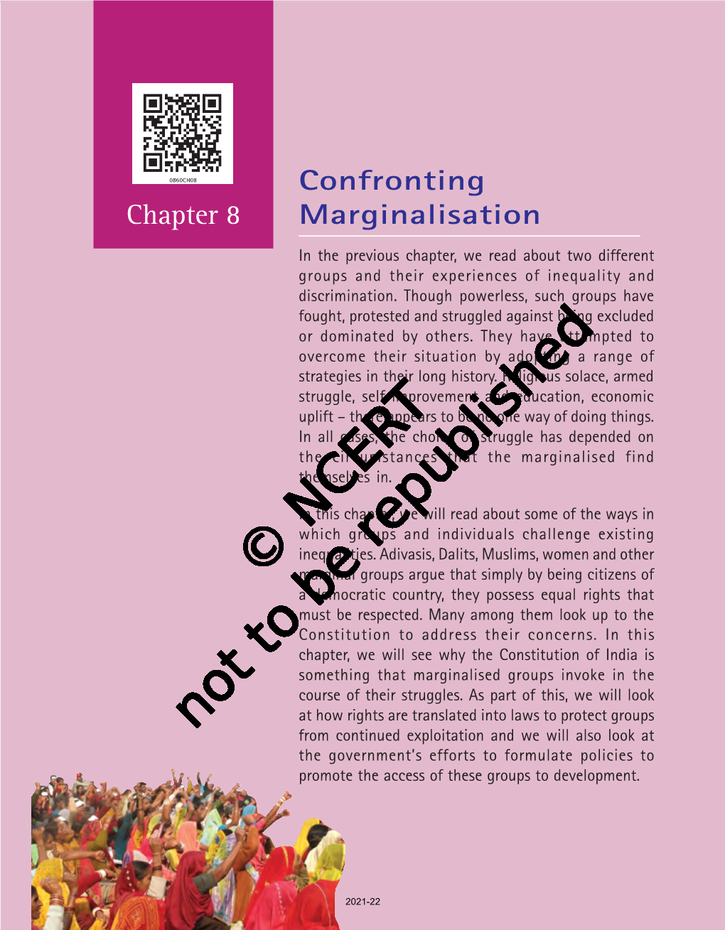 Chapter 8 Confronting Marginalisation