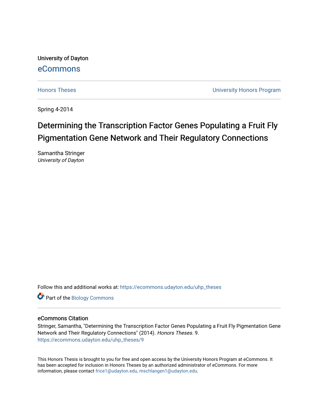 Determining the Transcription Factor Genes Populating a Fruit Fly Pigmentation Gene Network and Their Regulatory Connections