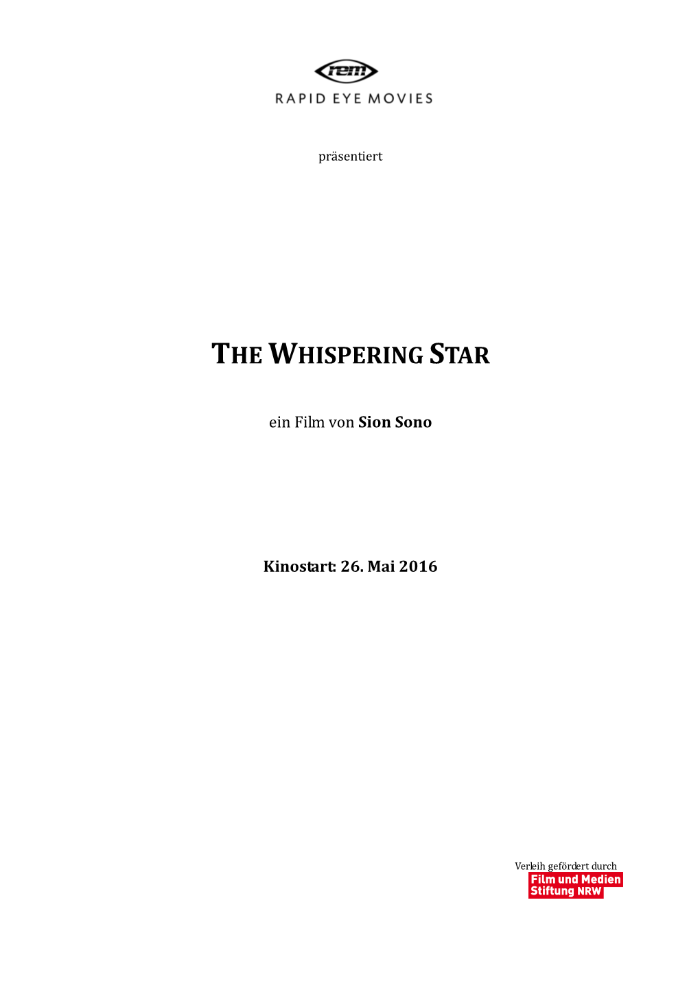 The Whispering Star