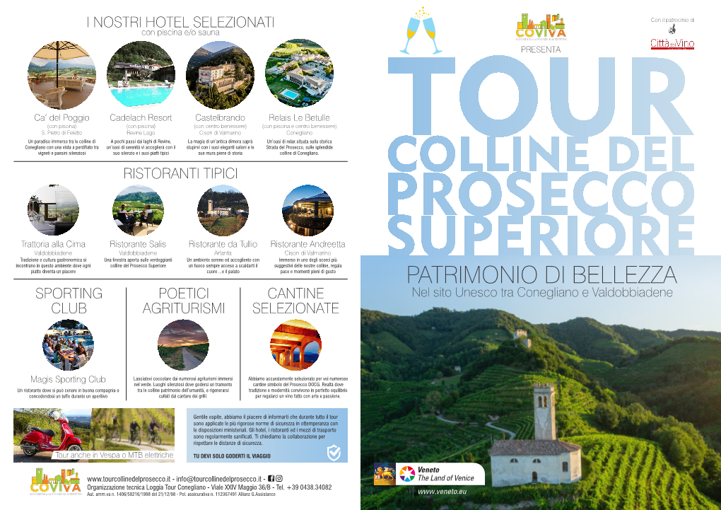 Brochure Tour Colline Del Prosecco Superiore