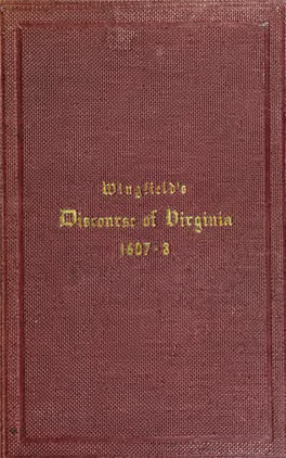 "A Discourse of Virginia."