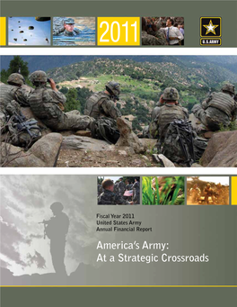 America's Army: at a Strategic Crossroads