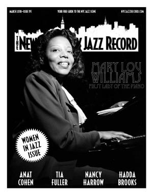 MARY Lou Williams First Lady of the Piano
