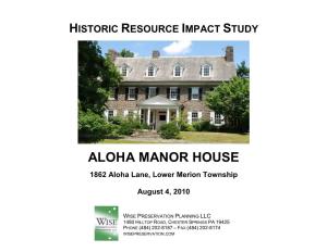 Aloha Manor House