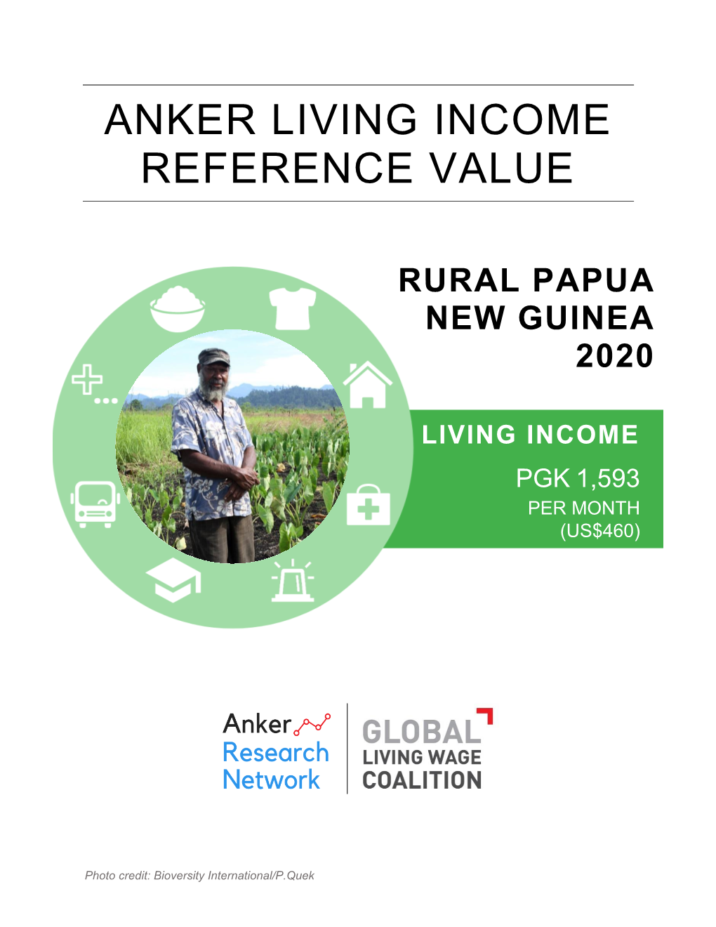 Living Income Reference Value – Rural Papua New Guinea