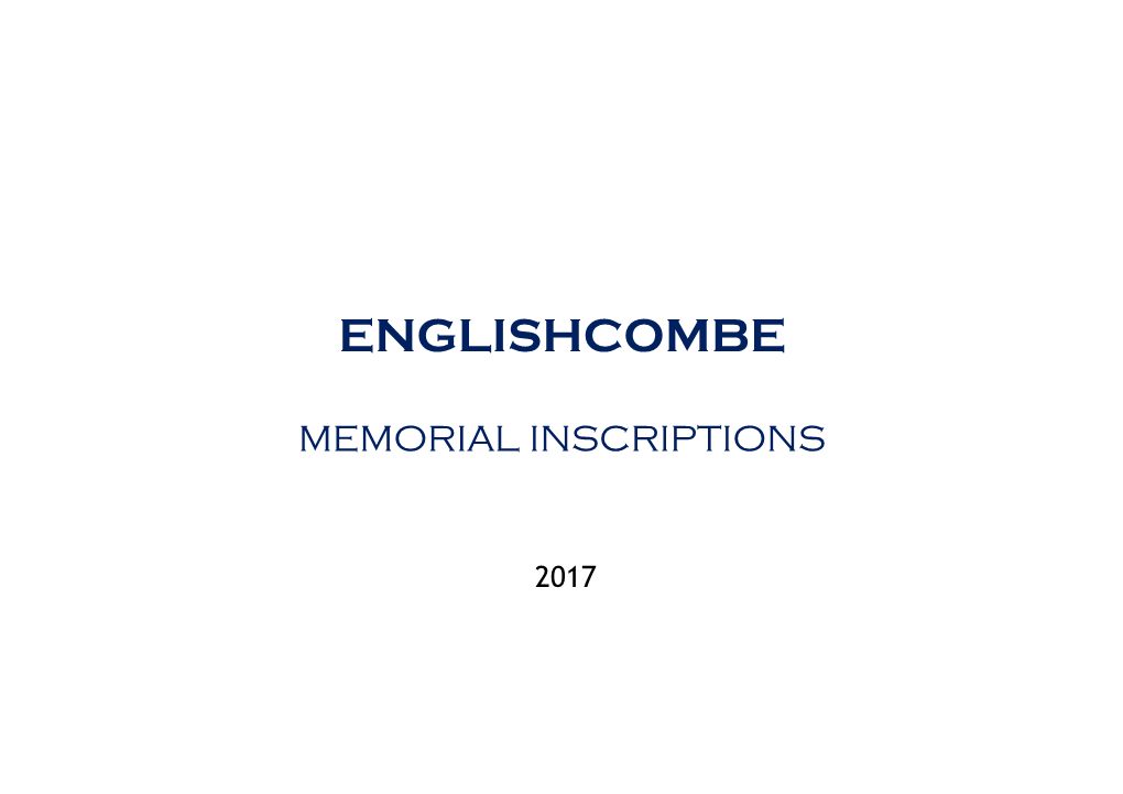 Englishcombe