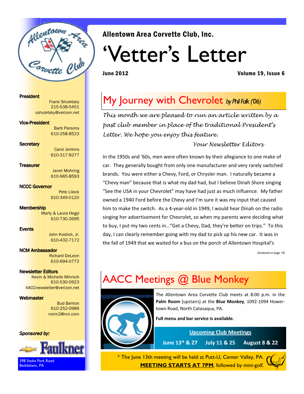 'Vetter's Letter