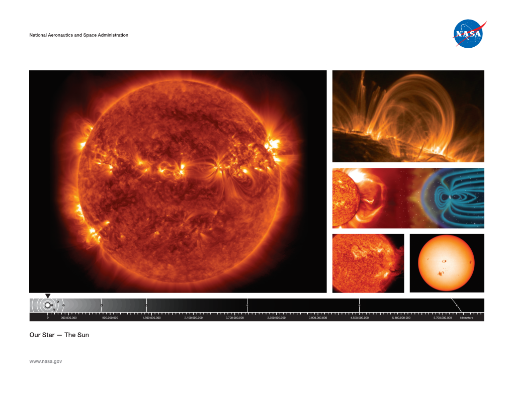 Our Star -- the Sun Lithograph