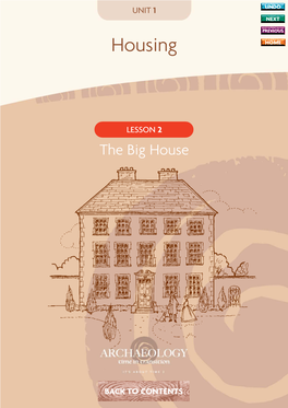 LESSON 2 the Big House LESSON 2 the Big House