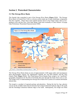 Section 3. Watershed Characteristics
