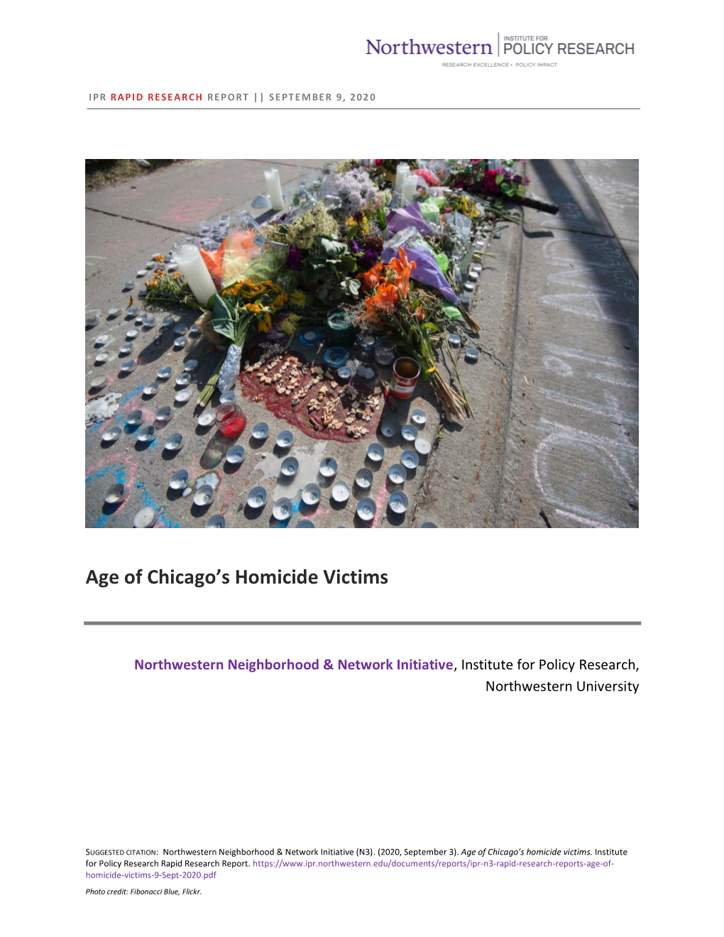 Age of Chicago's Homicide Victims