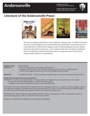 Literature of the Andersonville Prison